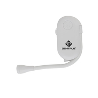 Mini lumière de diamant transportable pratique Mini lumière LED rechargeable par USB Caractéristiques Modes de température à trois couleurs