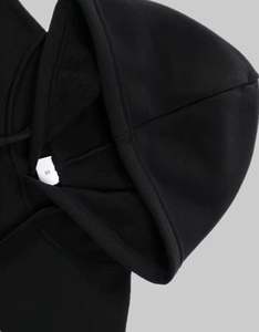 2025 Best Selling Men's 100% Cotton 350 Grams Breathable Winter Warm Hoodies Custom Logo Embossed Embroidered <b>Thick</b> <b>Fleece</b> ODM - Product Image 6