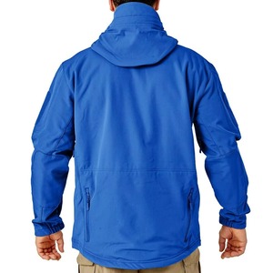 Wholesale <b>Men's</b> Lightweight <b>Jacket</b> Quick-Dry Windbreaker with Adjustable Hood OEM - Product Image 3