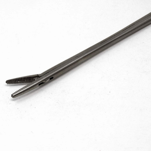 Pinzas ENT de cocodrilo manuales de la mejor calidad, mandíbula dentada, acero inoxidable recubierto de color, instrumentos quirúrgicos nasales y reutilizables para el oído - Product Image 2