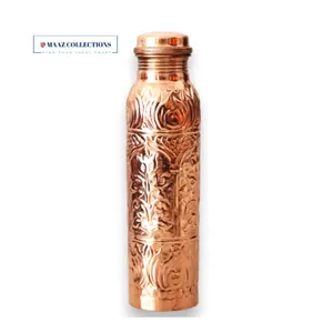 Custom Pure Copper Water Bottle available in Different Styles with Premium Packaging wholesale rate manufacture supplier india