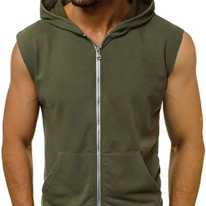 Haute qualité Polyester hommes survêtement ensemble Sports d'hiver élégant veste à glissière Jogging survêtement hommes à capuche survêtement survêtement - Product Image 1