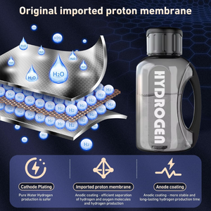 Portable 1.5L Grande Capacidade Gerador De Água De Hidrogênio 6Min Rápida Eletrólise Esportes Garrafa De Água SPE/PEM Bateria Ao Ar Livre - Product Image 5