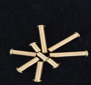 Pièces d'équipement industrielles usinées CNC en laiton et acier inoxydable pour montage de stylo plume à pointe or/argent et disjoncteur - Product Image 6