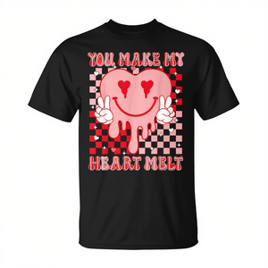 Camiseta Groovy Heart para Hombre para el Día de San Valentín que te derretirá el corazón - Artículo Promocional - Product Image 2