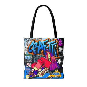 Bolso Tote de Arte Urbano Estilo Graffiti de Nueva York - Product Image 2