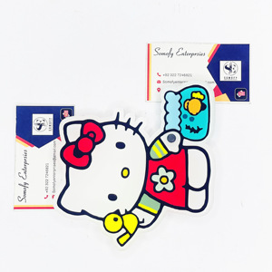 อุปกรณ์ต่อขนตาอะคริลิคแม่เหล็กคุณภาพสูง ปรับแต่งได้ ทำมือ ขายส่ง ดีไซน์เฮลโลคิตตี้รูปผีเสื้อ ยั่งยืน - Product Image 5