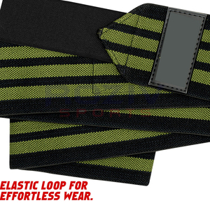 Cintas de Soporte para Codo de Algodón Grueso Personalizadas, Ajustables, para Alivio del Dolor, Transpirables, Ligeras, Cálidas, Unisex, para Gimnasio - Product Image 4