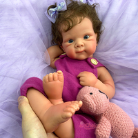 Poupée bébé réaliste de 20 pouces en silicone pleine grandeur avec cheveux courts, peau douce, nouveau-né réaliste, jouet pour bébé