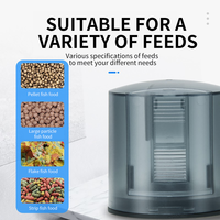 Distributeur automatique de nourriture pour poissons YEE Aquarium, minuteur de vacances, distributeur de nourriture électrique réglable pour aquarium