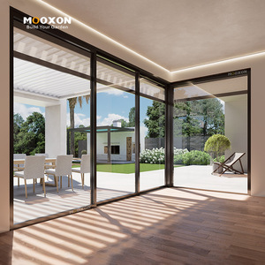 Persiana con cremallera de esquina motorizada de 90 ° <span class=keywords><strong>para</strong></span> <span class=keywords><strong>exteriores</strong></span>, impermeable, a prueba de viento, cortina eléctrica con cremallera <span class=keywords><strong>para</strong></span> Patio y balcón - Product Image 6