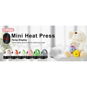 Mini Prensa Térmica LED de 3 Temperaturas con Calentamiento Rápido de 180° para Transferencia en Prendas - Product Image 2