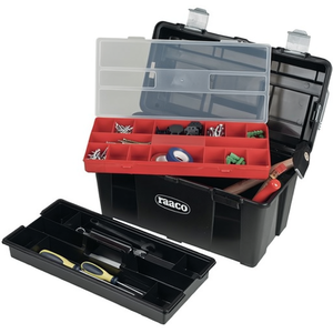 Caja de Herramientas de Polipropileno RAACO de 31x26x235mm con Compartimentos Internos - Product Image 3
