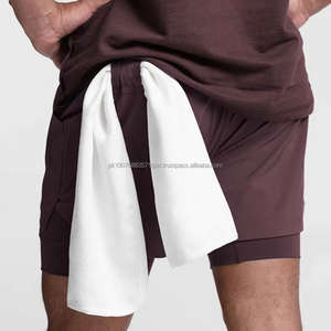 Pantalones Cortos Deportivos de Compresión Personalizados 2 en 1 con Estampado de Diseñador, de Nailon, para Gimnasio, Entrenamiento, Deportes, para Hombre, de Doble Capa - Product Image 4