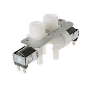 Valve d'eau électrique en plastique pour pièces de machine à laver - Cuivre - Product Image 1