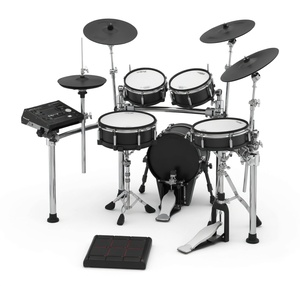 Kit de Batería Electrónica Original de Alta Calidad con Configuración de Pads Ampliada y Platillos Multizona, Versión Avanzada - Product Image 1