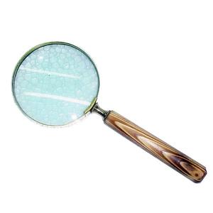 2025 artisanat indien lumière LED dispositif de lecture Vintage oeil verre qualité laiton nouveau Design Antique Bronze loupe métal - Product Image 3