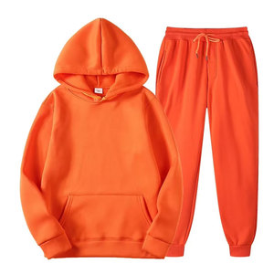 Survêtement pour homme en coton 100% lourd et décontracté, logo personnalisé, coupe ample, col montant, fermeture éclair quart de tour - Product Image 6