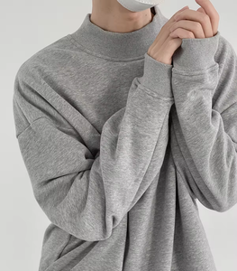 Sweat-shirts à capuche pour hommes de haute qualité 100% coton côtelé épais Streetwear sweat-shirts à capuche pour hommes grande taille - Product Image 4