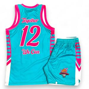 Venta al por mayor sublimación personalizada Bsci Plus tamaño transpirable secado rápido 100% poliéster uniforme de baloncesto Unisex - Product Image 2