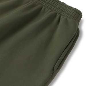 Pantalon de survêtement pour homme en molleton français épais et lourd, 100% coton, taille mi-haute, lavage clair, ample, décontracté, écologique - Product Image 3