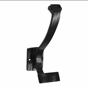 Handmade Vintage Wall Mount Cast Iron <b>Coat</b> <b>Hook</b> Brass Material with Candy Twist Design for Hanging Clothing or Hats - Product Image 3