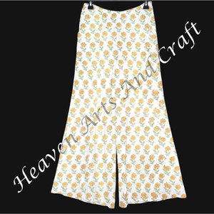 Taille haute lâche jambe large pantalons de Yoga coton indien imprimé pantalon femmes pantalon indien imprimé coton ample Palazzo pantalon - Product Image 1