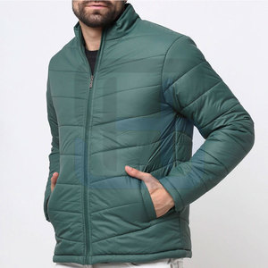 Veste bouffante de haute qualité à bas prix avec logo personnalisé imprimé pour hommes veste bouffante personnalisée grande taille - Product Image 5
