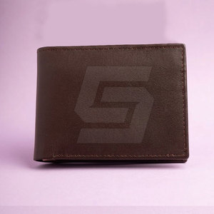 Stylish Leather <b>Wallet</b> Crafted With Premium Soft Material Providing Comfortable Feel Multiple Card And Cash Slots - Product Image 5