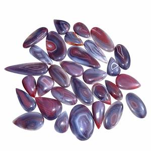 Vente en gros de cabochon en agate du Botswana de haute qualité pierre précieuse de quartz naturel ++ en vrac de haute qualité pour la fabrication de bijoux fournitures de guérison - Product Image 2
