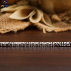 4.60 CT Rond Brillant Coupe Diamant Tennis Bracelet 18K Or Blanc Cvd Diamant Bijoux - Product Image 4