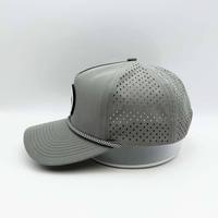 Casquette de camionneur classique Oxford Dobby avec patch brodé, casquette de sport en maille de haute qualité, logo personnalisable, boucle métallique, motif Argyle, ajustable