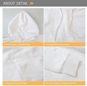 Sudadera con capucha para hombre, unisex, con logotipo personalizado, con estampado de transferencia de gran tamaño, 240GSM, temporada de otoño, venta al por mayor - Product Image 5