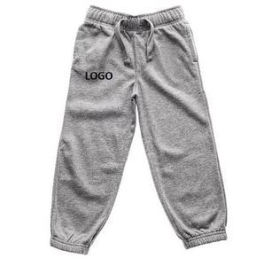 Hot Selling Stretch French Terry Fleece Cotton <b>Women</b> <b>Sweatpants</b> Baggy Flare Stacked Solid Brown Color Breathable Plus Size Loose - Product Image 2