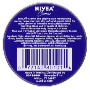 Crème NIVEA 250 ml, bleu, 8.45 FlOz/250 ml