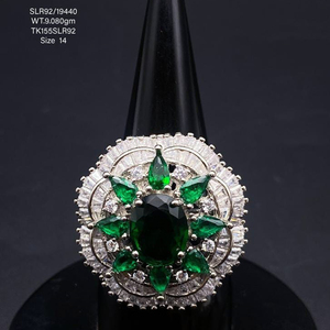 Fabricación de circón rosa, accesorios de joyería chapados en oro personalizados, anillos, regalo de Navidad, anillo de joyería fina, anillos de banda de plata 925 - Product Image 6