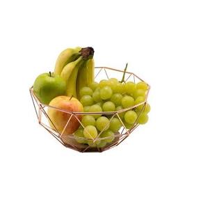 Tazón de cobre con diseño moderno para frutas y ensaladas, cuenco de almacenamiento para el hogar, vajilla de cocina, diseño personalizado - Product Image 3