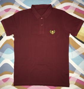 เสื้อยืดคอกลมแขนสั้นสำหรับผู้ชายผ้าคอตตอน100% 180กรัมน้ำหนักแบบทางการผ้าทอแบบนอนวูฟเวนทำจากเส้นใยไม้ไผ่ - Product Image 4