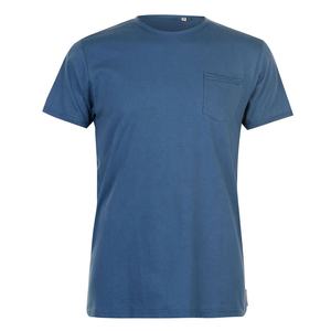 Hombres Regular Fit 100% algodón cuello alto manga corta Casual para camisa tela transpirable personalizable Impresión de logotipo - Product Image 1