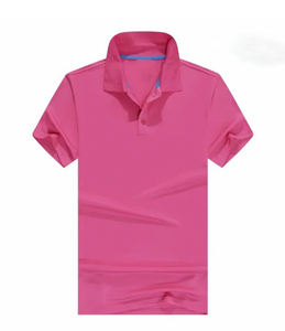 Vêtements d'été en coton pour polos avec logo OEM pour hommes, grande taille, couleur unie, manches courtes, tricotés - Product Image 5