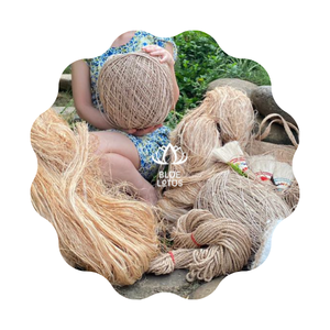 TELA DE FIBRA DE BANANA 100% PRODUCTO NATURAL ECO FRIENDLY DE BLUE LOTUS VIETNAM BANANA DE ALTA CALIDAD - Product Image 1