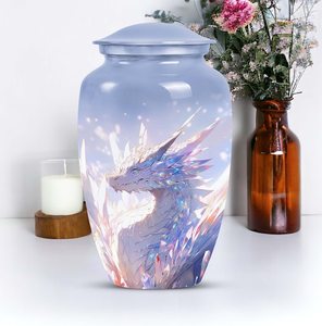 Las urnas Crystal Guardian Dragon para cenizas humanas Cremación Adultos Urnas funerarias Custom Perfect Memorials - Product Image 2
