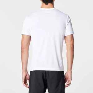 Camiseta de Algodón Premium Extra Grande para Hombre, Corte Holgado, Hombros Caídos, Estilo Urbano de Lujo - Product Image 3