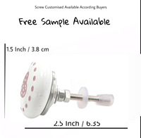 Boutons et poignées en céramique en forme de cœur, modernes et élégants, pour armoires, commodes, penderies, tiroirs, meubles de chambre, cuisine et salon