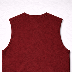 Unisex <b>sleeveless</b> tank <b>top</b> casual soft 100% cotton breathable fabric <b>summer</b> daily wear gym fitness workout <b>top</b> - Product Image 5