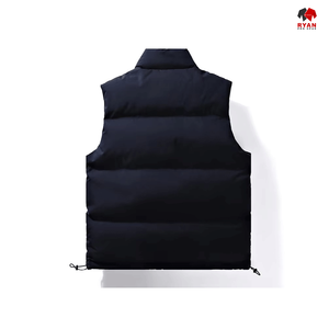 Gilet matelassé décontracté Ryan Pro Gear, gilet matelassé ajusté, gilet matelassé zippé, gilet pour temps froid, gilet pour le style de vie en plein air - Product Image 2