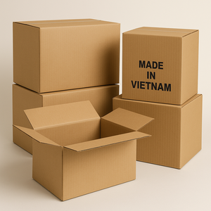 Durable Corrugated <b>Cardboard</b> Shipping Boxes | Custom Printed Carton Packaging Supplier from Vietnam - Product Image 1