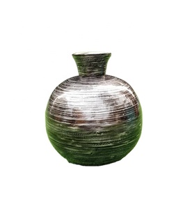 Vase en bambou laqué de conception spéciale pour la maison et la cuisine, ensembles de dîner de décoration de salon d'hôtel de mariage du Viet Nam - Product Image 1