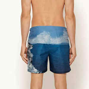 Top diseño de buena calidad hombres sublimación impresión verano corto con estampado flor hombres playa corto personalizado multicolor hombres pantalones cortos - Product Image 4