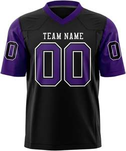 Maillot de football universitaire écologique haut de gamme, personnalisable par impression par transfert thermique, en sergé respirant, vert, manches courtes, été, plusieurs tailles - Product Image 6